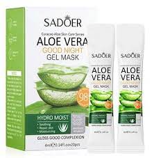 Photo 1 of  20 SADOER Aloe Vera Good Night Jelly Moisturizing Oil Control Sleeping Mask facial mask skin care FACTORY SEALED exp- 2026