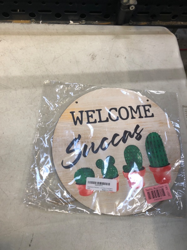 Photo 1 of 12" welcome sign 