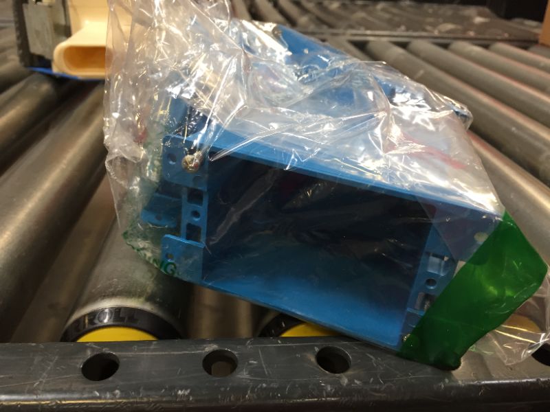 Photo 1 of 3 switch box covers, blue 