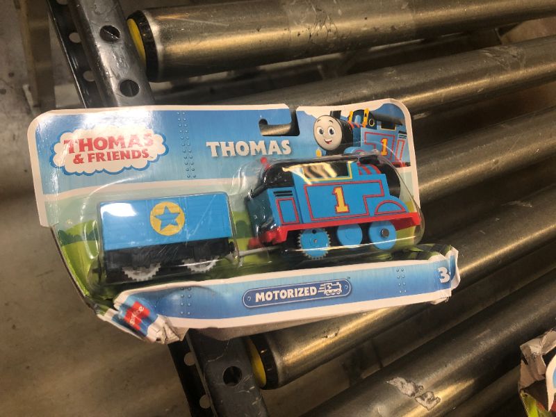 Photo 2 of Thomas & Friends Motorized Toy Train Thomas Battery-Powered Engine with Cargo for Preschool Pretend Play Ages 3+ Years