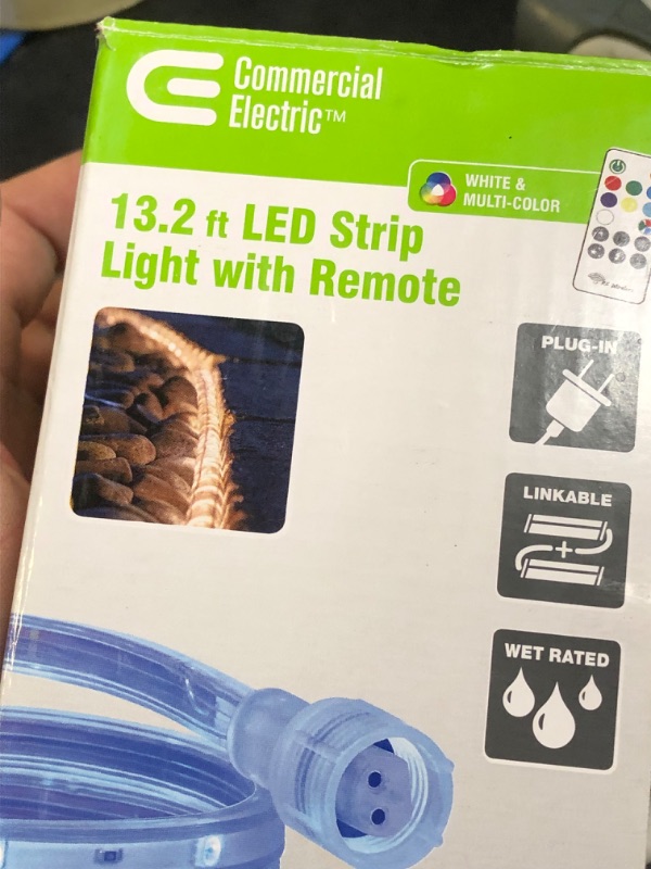 Photo 3 of 13.2FT LED STRIP LIGHT WITH REMOTE 