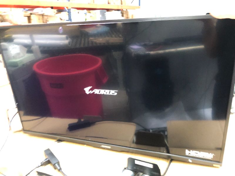 Photo 4 of AORUS FV43U 43" 144Hz 2160p HBR3, NVIDIA G-SYNC Compatible, Exclusive Built-in ANC, 3840x2160 Display, 1ms Response Time, HDR, 96% DCI-P3, 1x DisplayPort 1.4, 2x HDMI 2.1, 2x USB 3.0, 1x USB C 43 inch Flat|4K|VA AORUS 144Hz - - -  - - -SCREEN HAS CRACKED 