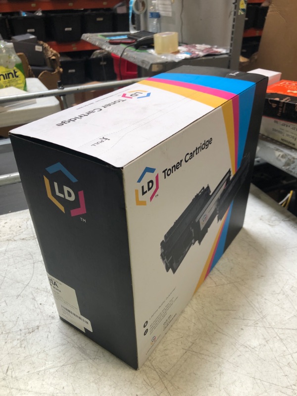 Photo 2 of LD Products Compatible HP 81A CF281A Toner Cartridge Replacement for Laserjet Enterprise Flow MFP M630z M604dn M604n M605dh M605dn M605n M605x M606dn M606x M630dn M630f M630h M630 (Black, Single-Pack)