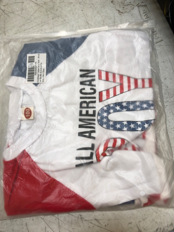 Photo 2 of Goodplayer Toddler Baby Boys 4th of July Outfit Shorts Set + Stars Stripe Short American Flag Summer Clothes, SIZE 18/24