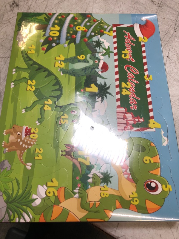 Photo 2 of Advent Calendar 2022 Christmas Gifts - 24 Days Countdown to Christmas Advent Calendar for Kids with Dinosaur Toy Figures, Christmas Gifts for Boys Girls 3-10, Christmas Party Favors/New Year Gifts