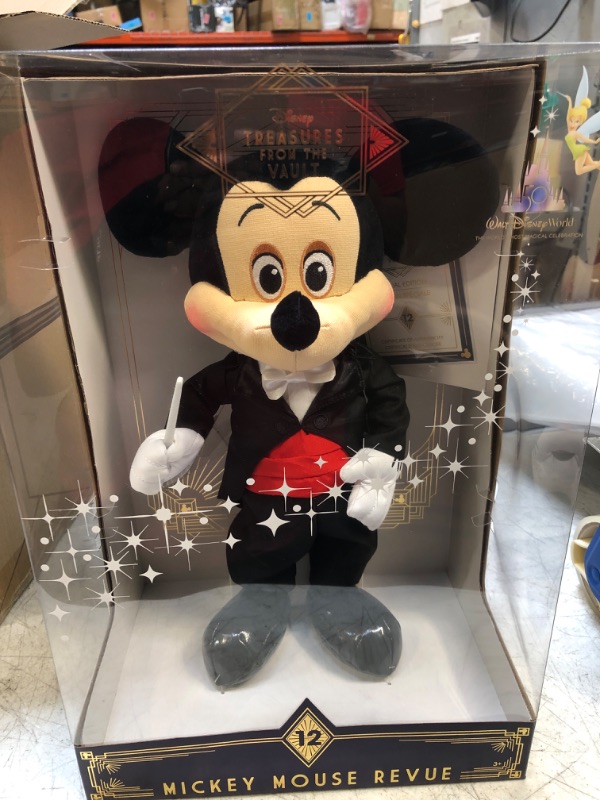 Photo 2 of Disney Treasures from the Vault, Limited Edition Mickey Mouse Revue Plush, Amazon Exclusive