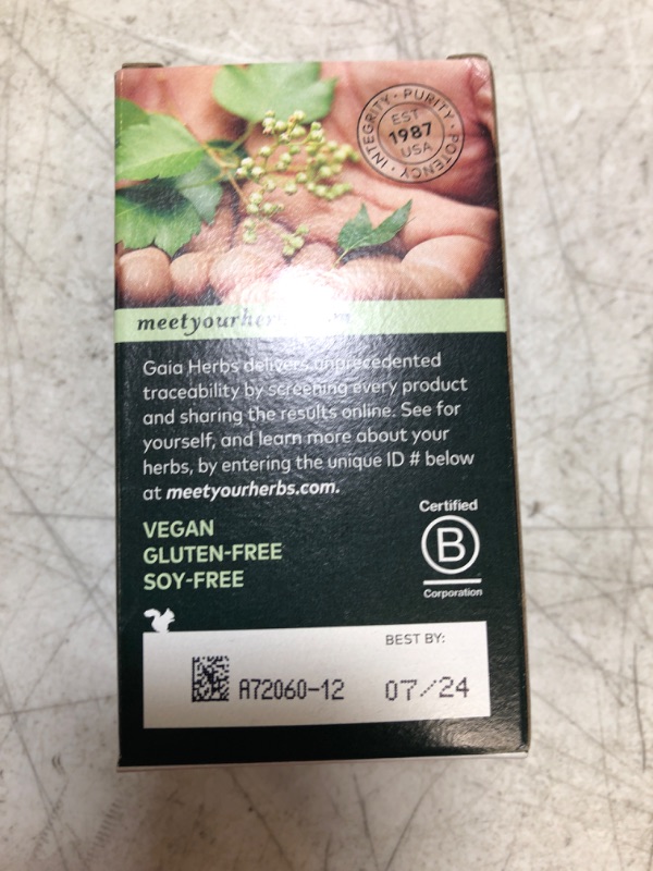 Photo 2 of Gaia Herbs Liver Cleanse - Liver Health Support Herbal Supplement with Milk Thistle, Burdock, Turmeric Curcumin, Dandelion, and More - 60 Vegan Liquid Phyto-Caps (30 Servings), 07/2024