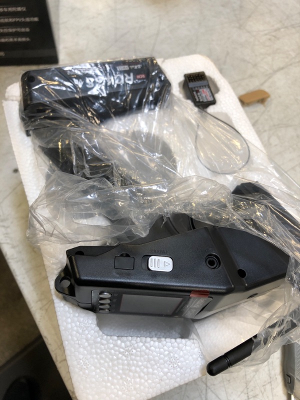 Photo 1 of Radiolink RC4GS V3 5 Channels RC Transmitter and R6FG Gyro Receiver, 2.4GHz Surface Remote Controller 30 Models Storage for RC Crawler, Drifting, Bash, Buggy Cars and Boats