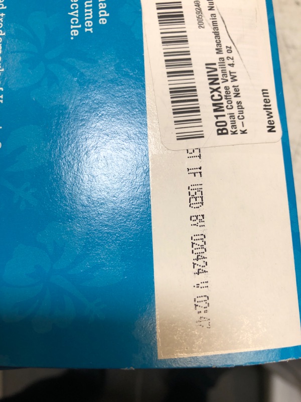 Photo 2 of 
Kauai Coffee Single Serve Pods, Vanilla Macadamia Nut Flavor - Arabica Coffee from Hawaii’s Largest Coffee Grower, Compatible with Keurig K-Cup Brewers