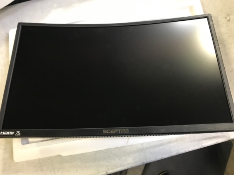 Photo 5 of Sceptre Curved 24-inch Gaming Monitor 1080p R1500 98% sRGB HDMI x2 VGA Build-in Speakers, VESA Wall Mount Machine Black (C248W-1920RN Series)
