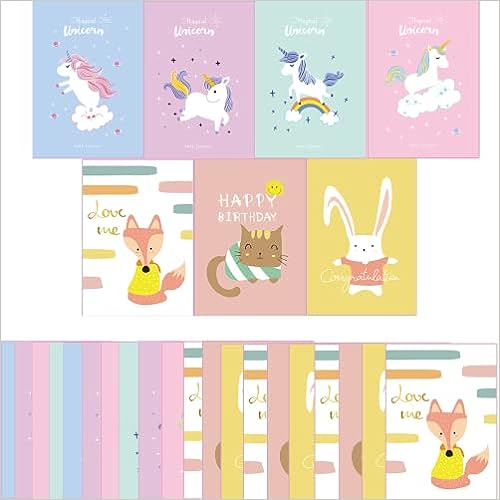 Photo 1 of 20 Pieces Mini Notebook Pastel Animal Unicorn Art Party Small Notepad Pocket Notebook Party Hippie Mini Notepad for Kids Teacher Classroom Supplies Birthday Party Gifts, 4.72 x 3.34 inches Unknown Binding
