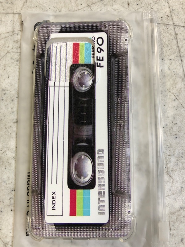 Photo 2 of Compatible with Moto G 5G Plus/Moto One 5G/Moto One 5G UW Case, Retro Cassette Tape 80s 90s Vintage Music Classic Mixtape Design for Moto Case Men Women,Soft Silicone Protective Case for Moto
