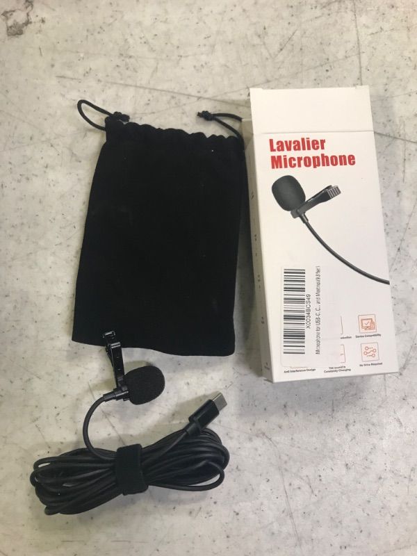 Photo 2 of Lavalier Microphone for Android - Easy Clip on Microphone - Lapel Microphone - omnidirectional Microphone for Android - Tiny Microphone with Clip - lav mic - Lapel mic - Microphone lavalier…

