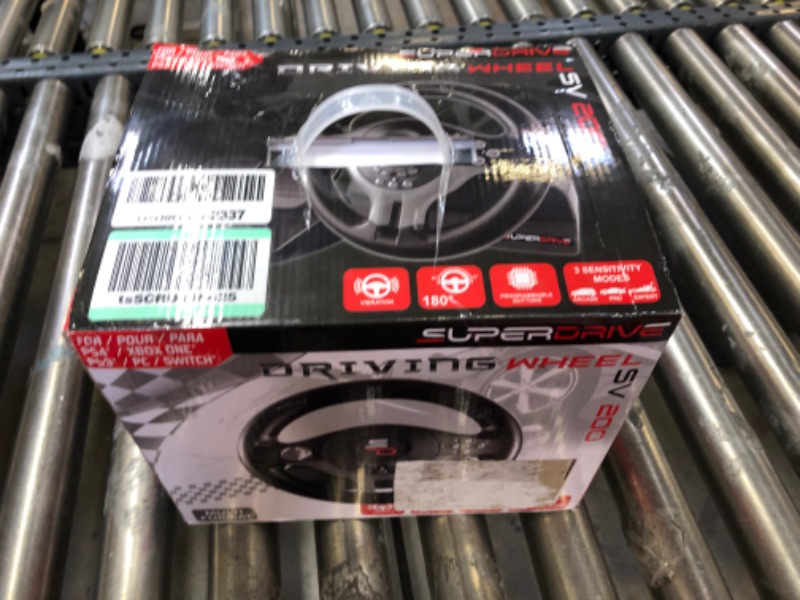 Photo 1 of Superdrive - racing Driving Wheel with pedals and gearshift paddles Ps4 - Xbox One - PC 