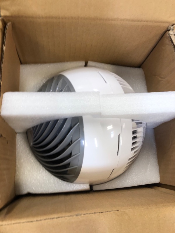 Photo 2 of IRIS USA WOOZOO Oscillating Fan, Vortex Fan, DC Motor Quiet and Eco Friendly, 8-in-1, 89ft Max Air Distance, Medium, White & IRIS USA WOOZOO Oscillating Fan, Vortex Fan, Air Circulator, Large, White White/Grey Medium DC Motor + Fan, White