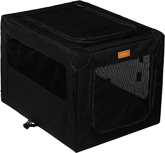 Photo 1 of Akinerri Folding Soft Dog Pet Crate Kennel,Soft Collapsible Dog Crate and Kennel with Leak Proof Bottom for Indoor or Travel Use