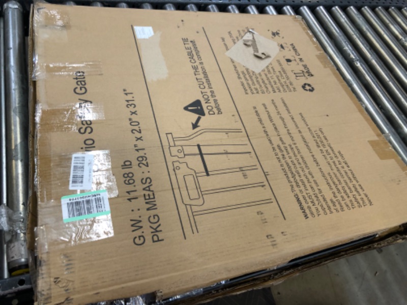 Photo 1 of baby safety gate black 