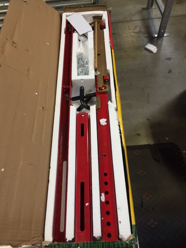 Photo 1 of Jungle Jim's Double Trimmer Rack Trailer Rack For Mounting to Open Lawn & Landscape Trailers or Enclosed Trailer with Optional Wall Kit (2TR) Locking Trailer Organizer