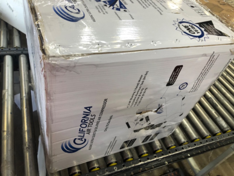 Photo 1 of CALIFORNIA AIR TOOLS CAT-4620AC 4GAL 2HP Twn Compressor, Silver
