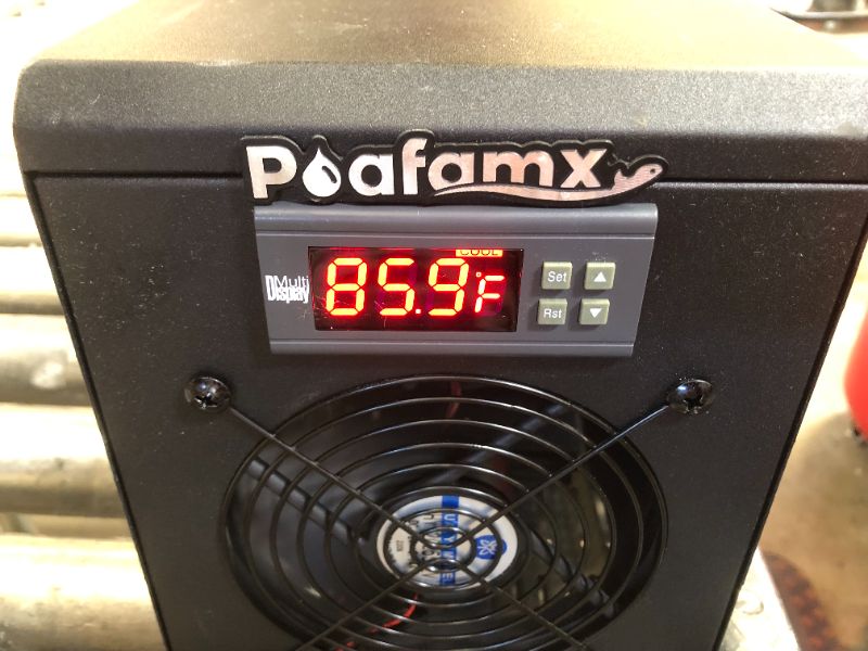 Photo 2 of poafamx aquarium water chiller