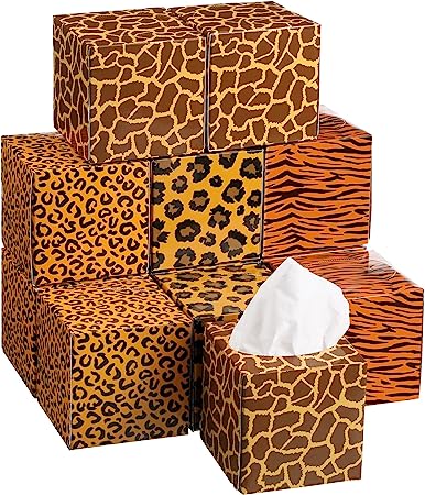 Photo 1 of 12 Pack 960 Sheets Tissues Cube Box Facial Tissue Cube Boxes 2 Ply Facial Tissue Bulk Upright Face Tissue Box Household Tissues Fit for Family Bathroom Car Kitchen School Bedroom (Animal Style)
OPEN BOX ITEM 