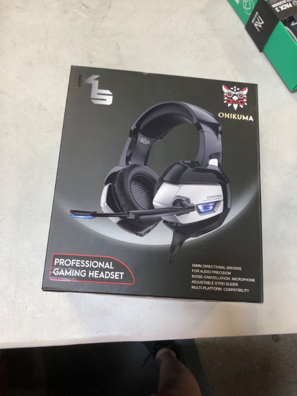 Photo 1 of ks onikuma professional gaming headset