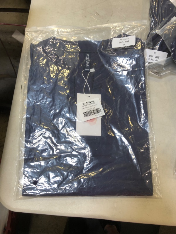 Photo 1 of pokwai blue shirt size small