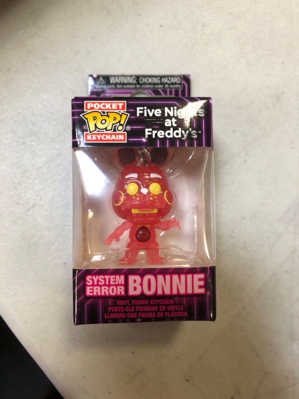 Photo 2 of Funko? System Error B?o?n?n?i?e?: Pocket P?o?p?! Mini-Figural K?e?y?c?h?a?i?n Bundle with 1 Compatible 'ToysDiva' Graphic Protector (59695 - B)