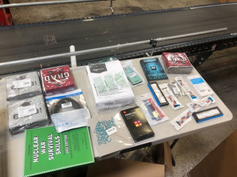 Photo 1 of 100 ITEM ASSORTED BOX LOT 
AS IS 