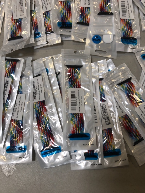 Photo 2 of 67 APPLE WATCH BANDS ASSORTED BAG LOT 
ASSORTED DESIGNS 