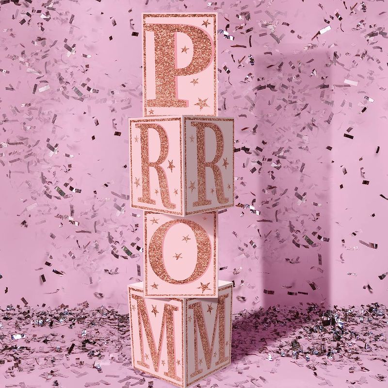 Photo 1 of 4 Pieces Prom Column Standup 3.94 ft Tall Photo Booth Prom Decorations Prom Night Party Decor for 2023 Graduation Decorations Supplies (Pink)
OPEN BOX ITEM 