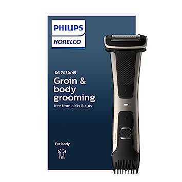 Photo 1 of Philips Norelco Bodygroom Series 7000 Showerproof Body & Manscaping Trimmer & Shaver BG7030/49
