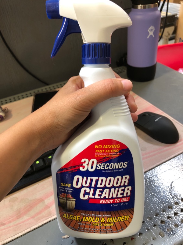 Photo 1 of 30 Seconds Outdoor Cleaner 25 Sq. Ft. Rtu Qt