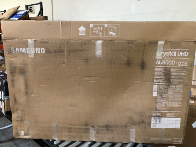 Photo 6 of SAMSUNG 65-Inch Class Crystal UHD AU8000 Series - 4K UHD HDR Smart TV with Alexa Built-in (UN65AU8000FXZA, 2021 Model)