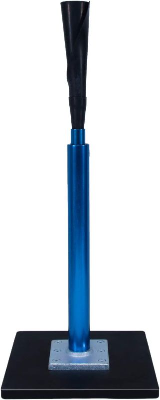 Photo 1 of Zdgao Baseball Batting Tee - Professional Hitting Tee for Baseball/Softball with Ultra- Flexible Rubber Top - Easy Height Adjustment 24-46 inch (Heavy Weight Base)
