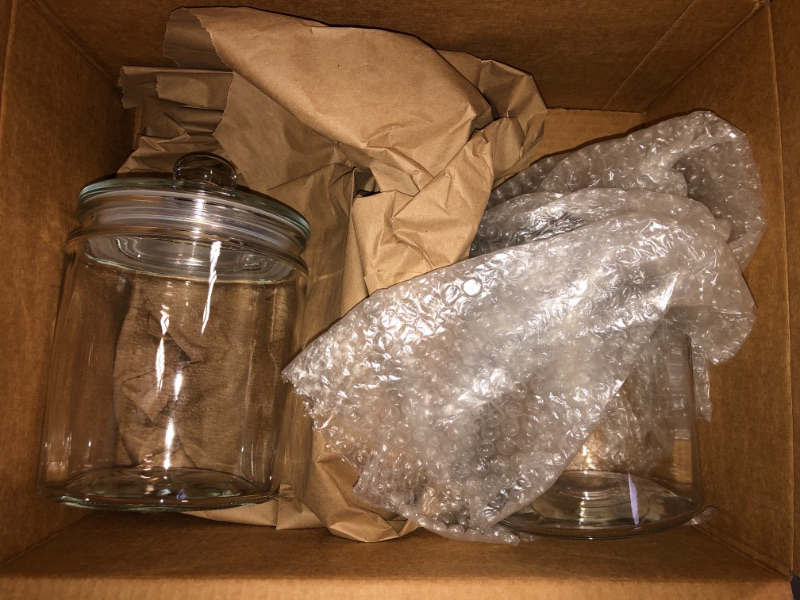 Photo 1 of 2 COUNT GLASS JARS