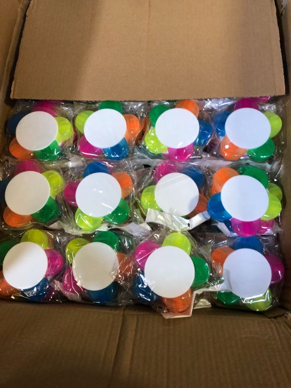 Photo 1 of DISCOUNT PROMOS Flower Multi-Color Highlighters - 50 pack - Customizable Text, Logo - White 1 Count (Pack of 50) - Custom – White