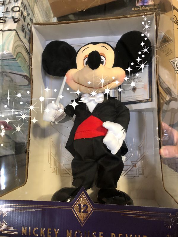 Photo 2 of Disney Treasures From the Vault, Limited Edition Mickey Mouse Revue Plush, Amazon Exclusive Mickey Mouse Revue (December)