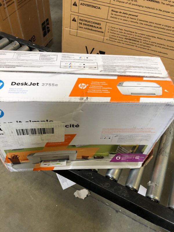 Photo 4 of DeskJet 2755e Wireless Inkjet Printer 