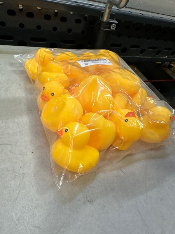 Photo 2 of Codall Mini Yellow Rubber Bath Ducks for Child?2.1", 20pcs?