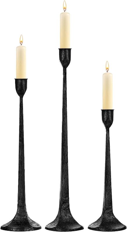 Photo 1 of 
Iron Taper Candle Holder Set of 3