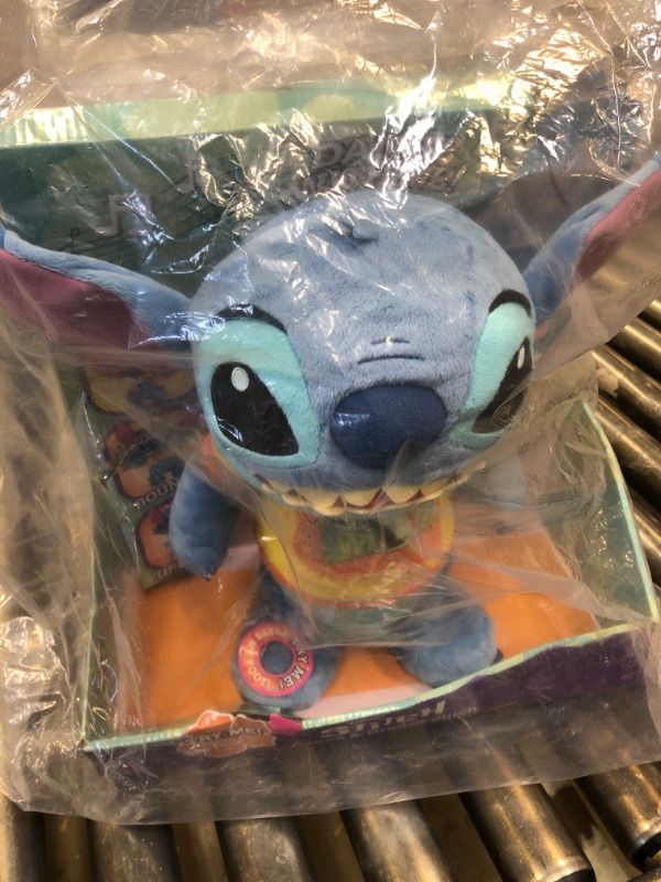 Photo 2 of Disney Dance & Groove Stitch Feature Plush Plush Animated Toy, Ages 3 Up, by Just Play