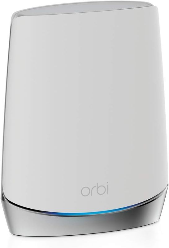 Photo 1 of NETGEAR Orbi Whole Home Tri-band Mesh WiFi 6 Add-on Satellite (RBS750) – Works with Your Orbi WiFi 6 System| Adds up to 2,500 sq. ft. Coverage | AX4200 (Up...
