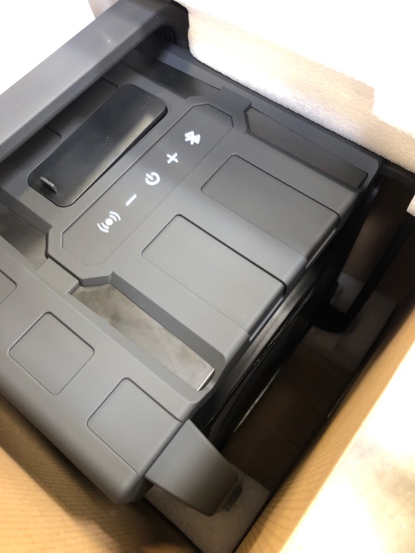 Photo 1 of Altec Lansing Sonic Boom - Waterproof Bluetooth Speaker with Phone Charger, IP67 Outdoor Speaker, 3 USB Charging Ports, 50 Foot Range & 20 Hours Battery Life