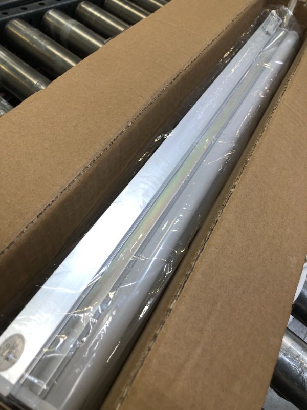 Photo 2 of (Pack of 6) Barrina LED T5 Integrated Single Fixture, 2FT, 6500K (Super Bright White), Utility Shop Light, Ceiling and Under Cabinet Light, ETL Listed, Corded Electric with Built-in ON/Off Switch 2FT-6PACK