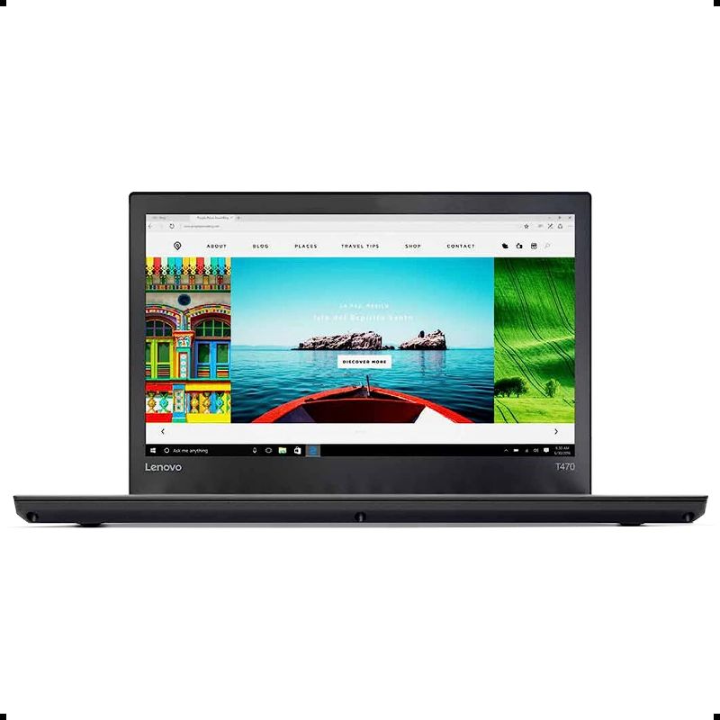 Photo 1 of Lenovo ThinkPad T470 14-inch HD with 2.4GHz Intel Core i5 (6th Gen) (8GB, 256GB SSD) Thunderbolt (Renewed)
