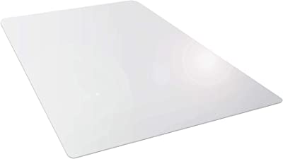 Photo 1 of  Vinyl Rectangular Office Chair Mat for Hard Floors,