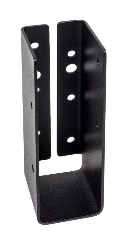 Photo 1 of 2x Simpson Strong-Tie Outdoor Accents ZMAX, Black Light Joist Hanger for 2x6