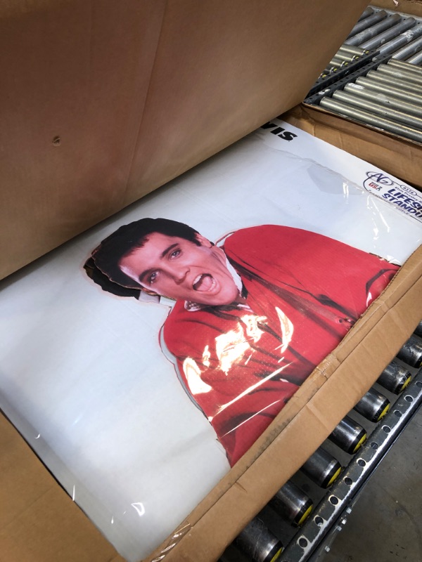 Photo 1 of Advanced Graphics Elvis Presley Life Size Cardboard Cutout Standup Elvis 1