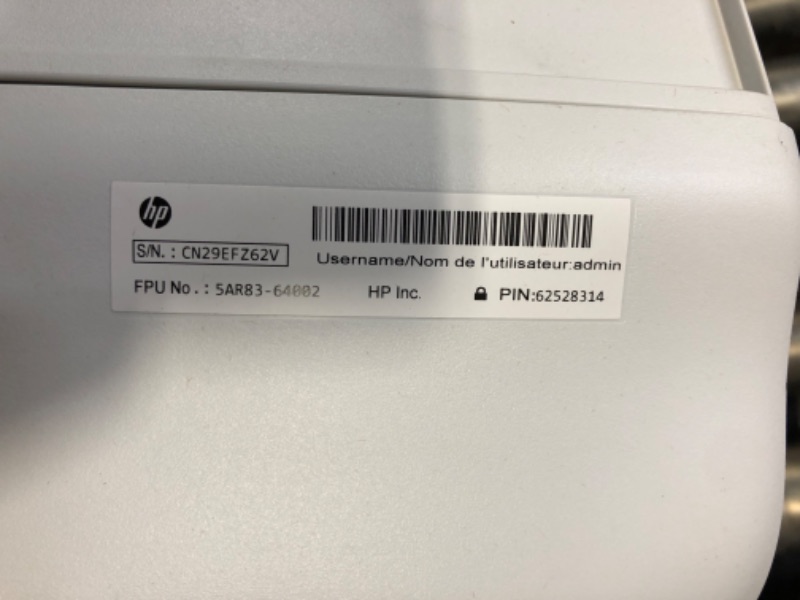 Photo 3 of HP DeskJet 2723e All-in-One Wireless Color Inkjet Printer?Print Scan Copy - LCD Display, 4800 x 1200 dpi, WiFi, Bluetooth, W/Silmarils Printer Cable Media Size
